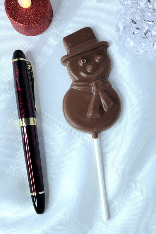Christmas Snowman Lolly