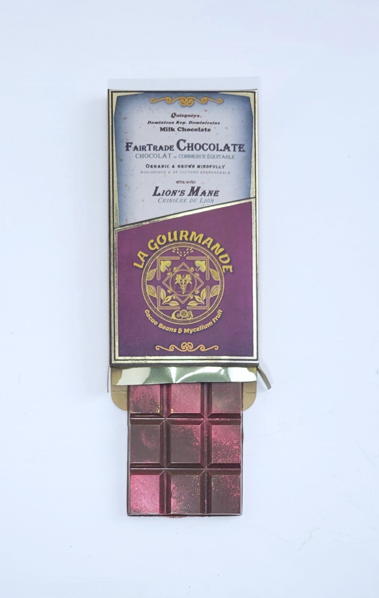 Milk Chocolate with Functional Lion's Mane