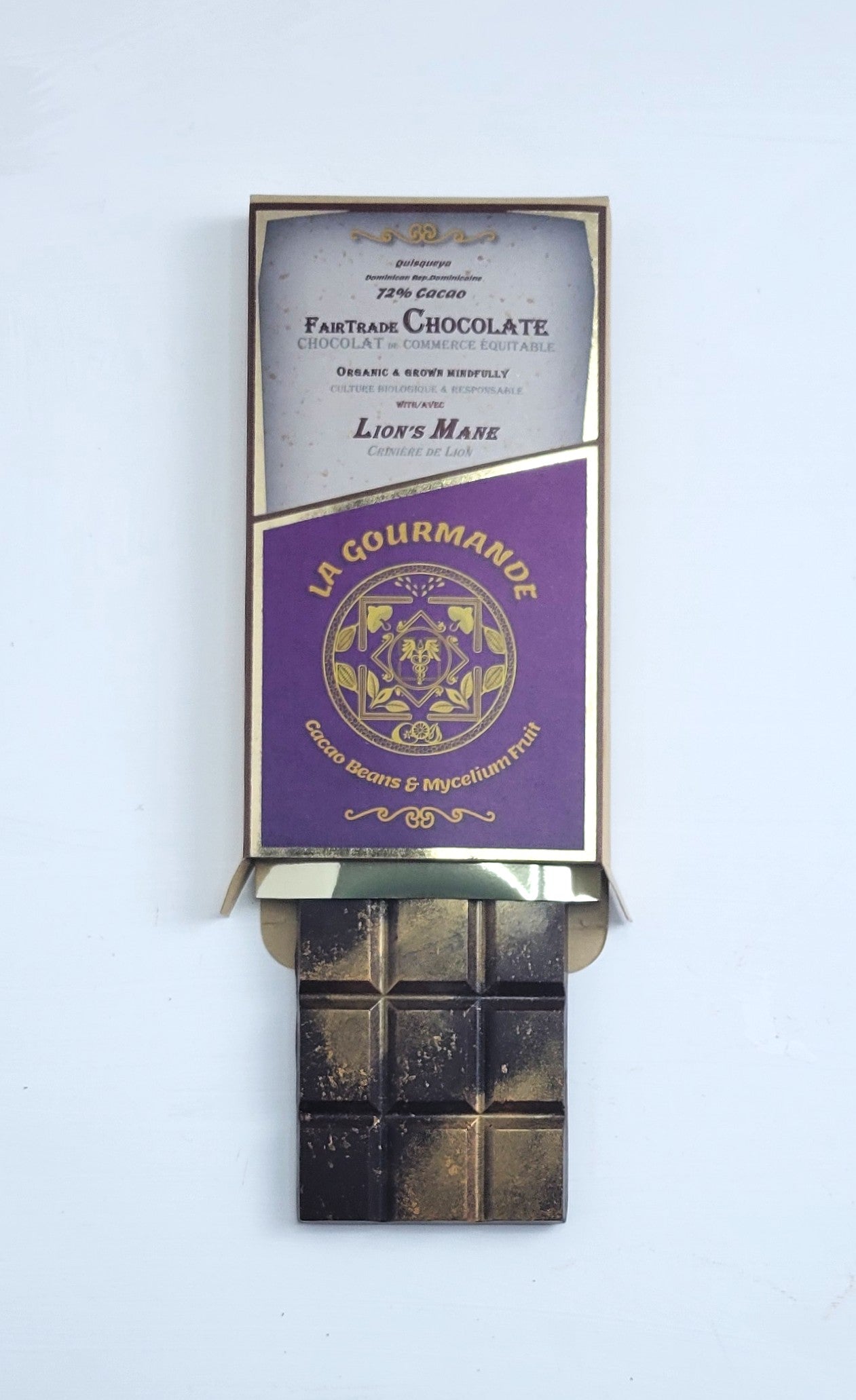 Dark Chocolate with Functional Lion's Mane