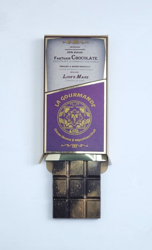 Dark Chocolate with Functional Lion's Mane