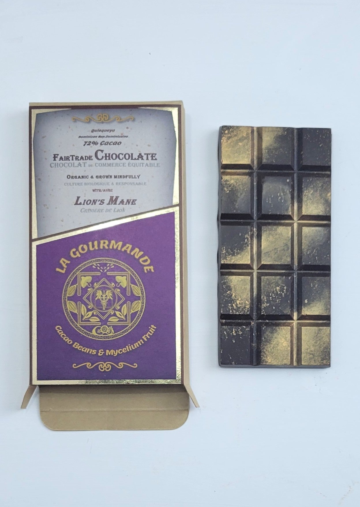 Dark Chocolate with Functional Lion's Mane