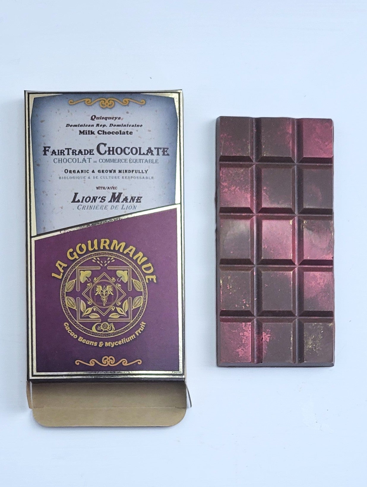 Milk Chocolate with Functional Lion's Mane