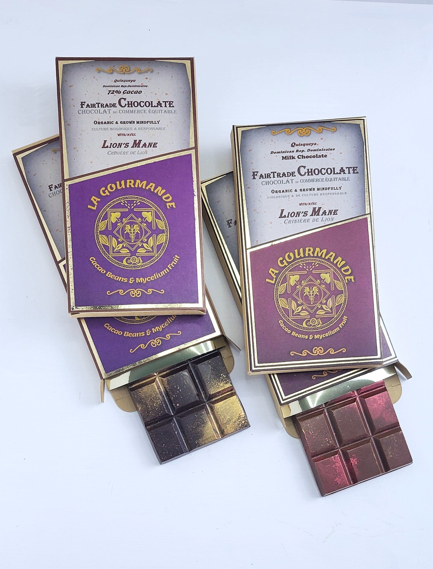 Milk Chocolate with Functional Lion's Mane