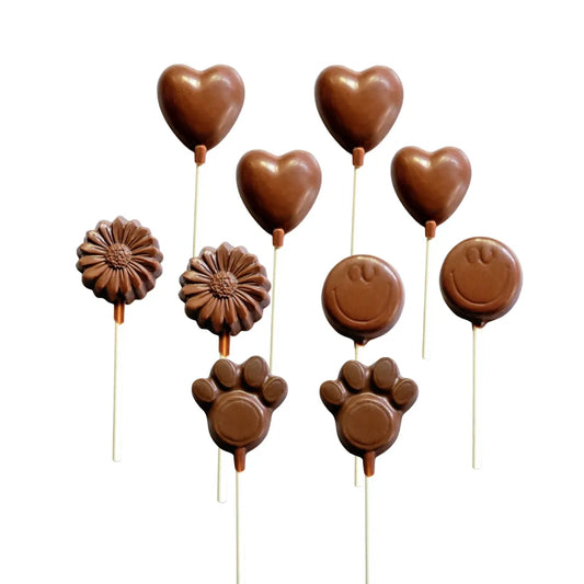 Happy Little Things: 4 hearts, 2 smileys, 2 daisies, 2 paws